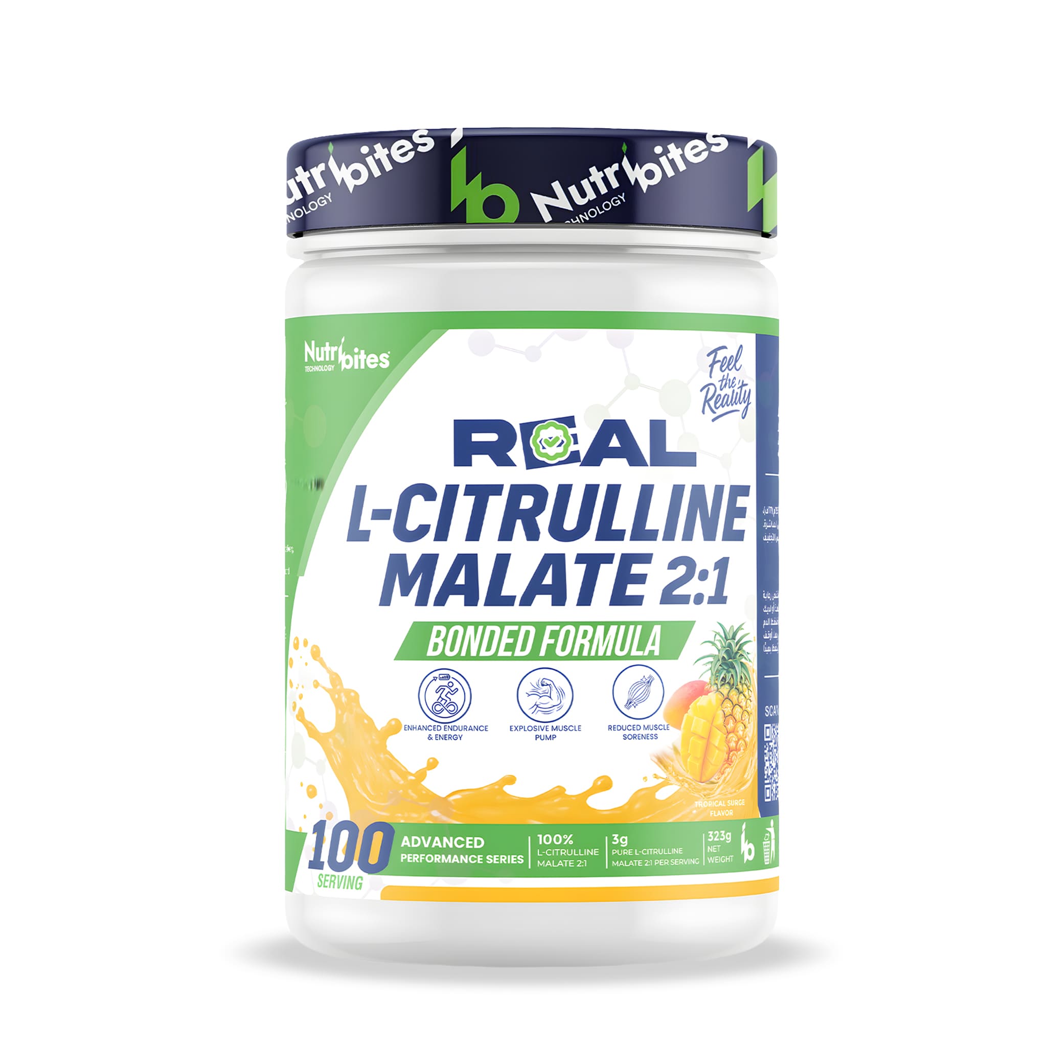 Real L-Citrulline Malate 2:1 - TROPICAL SURGE