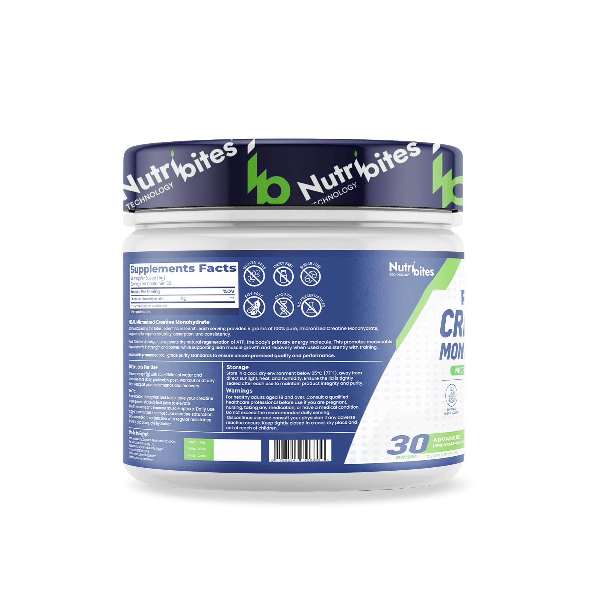 Real Micronized Creatine Monohydrate