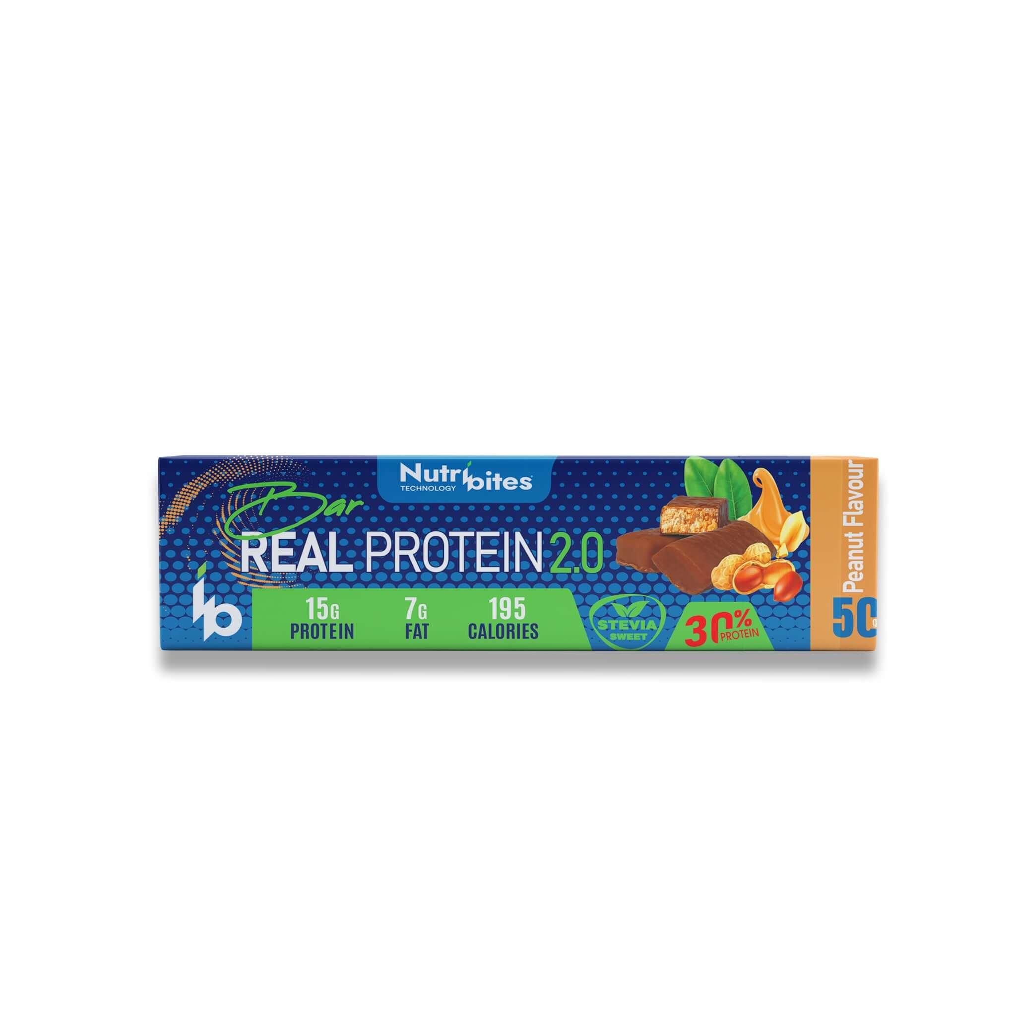 REAL PROTEIN BAR - Peanut