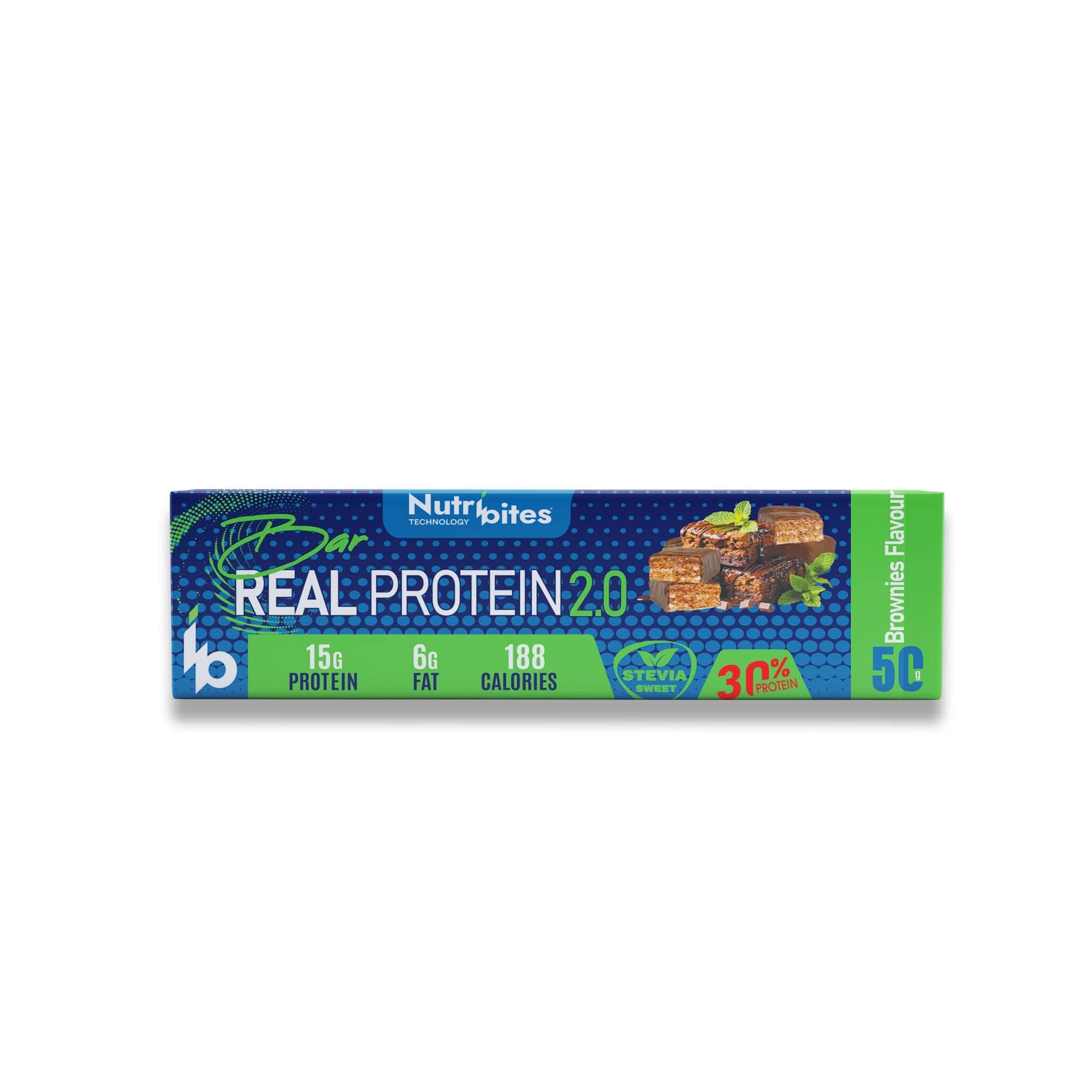 REAL PROTEIN BAR - Brownies