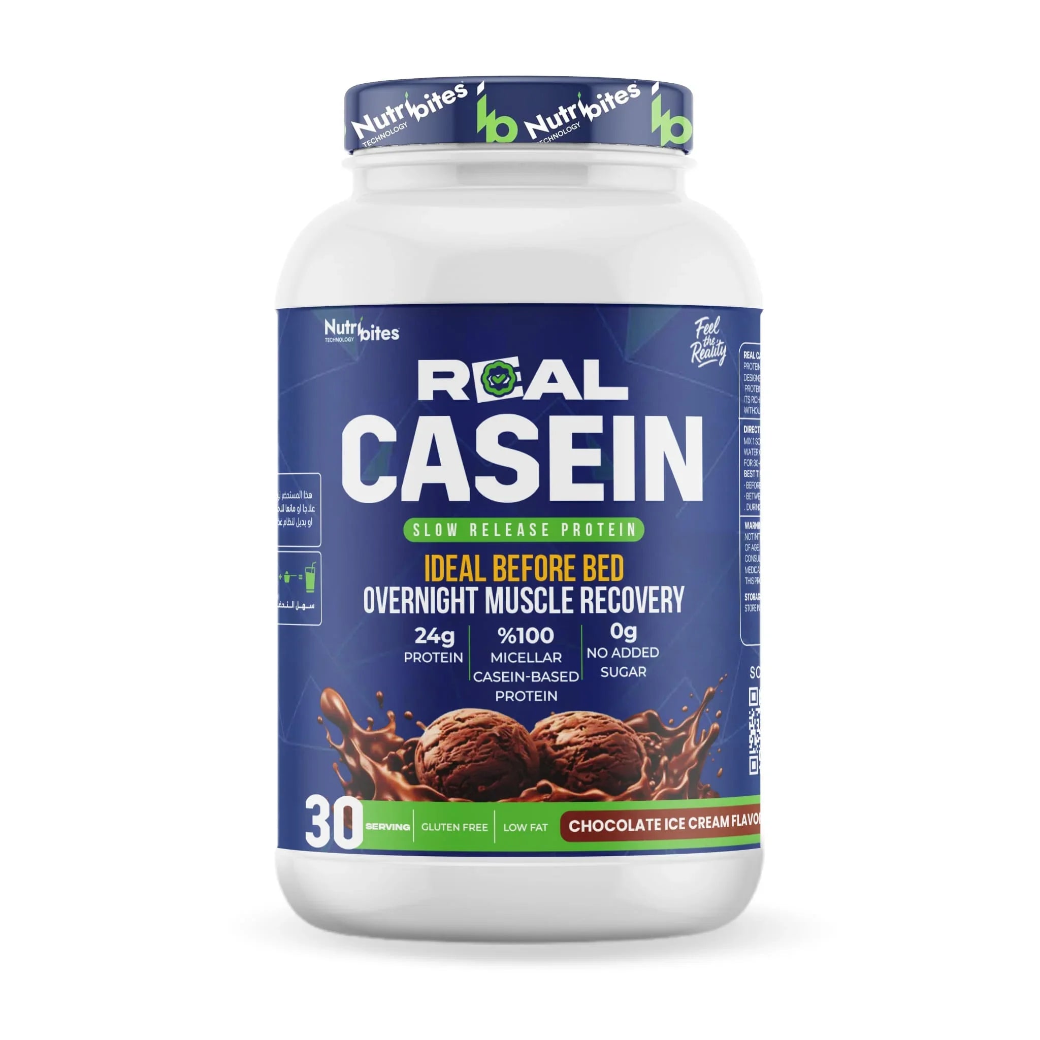 Real Micellar Casein – Chocolate Ice Cream