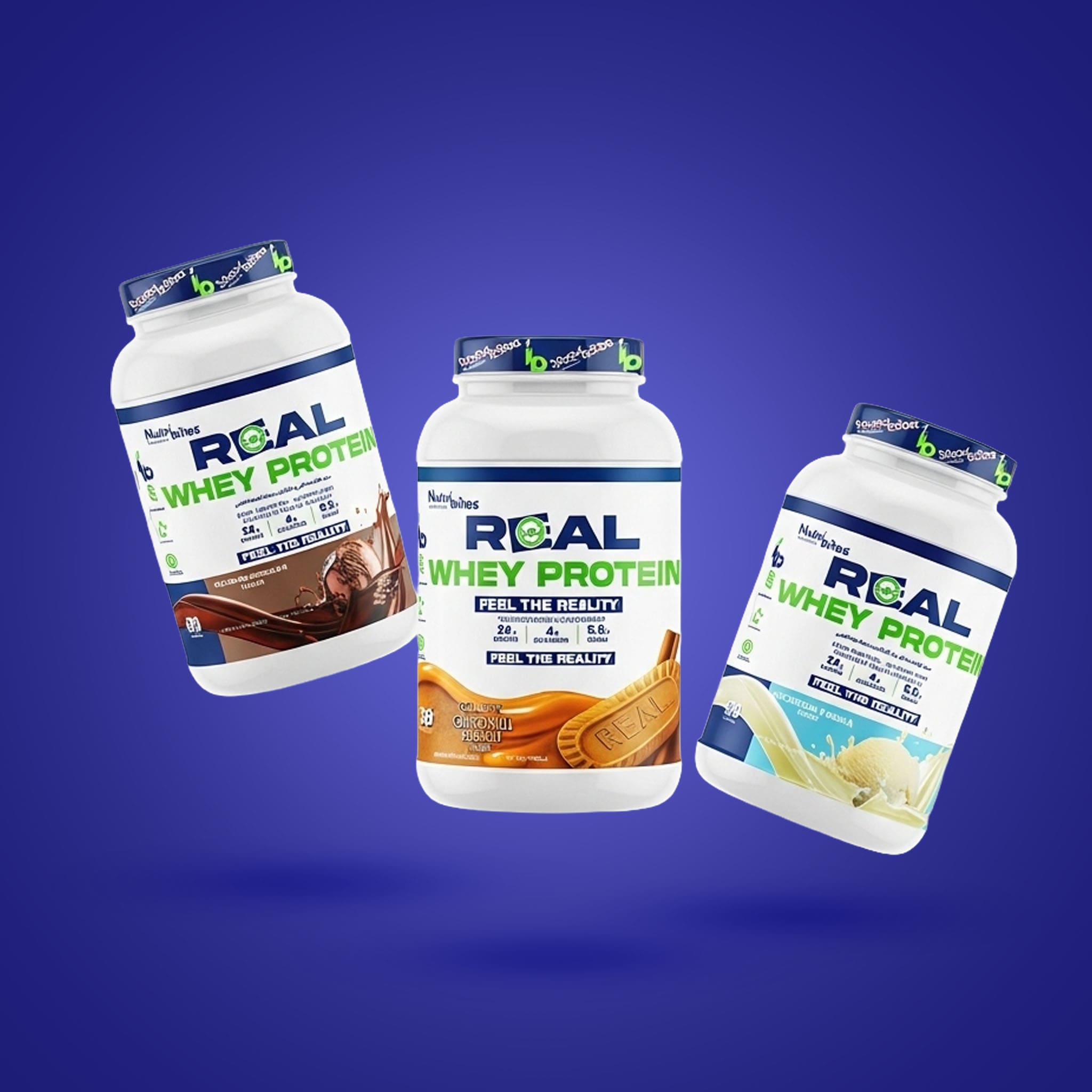 Nutribites Technology Whey Protein Collection image.