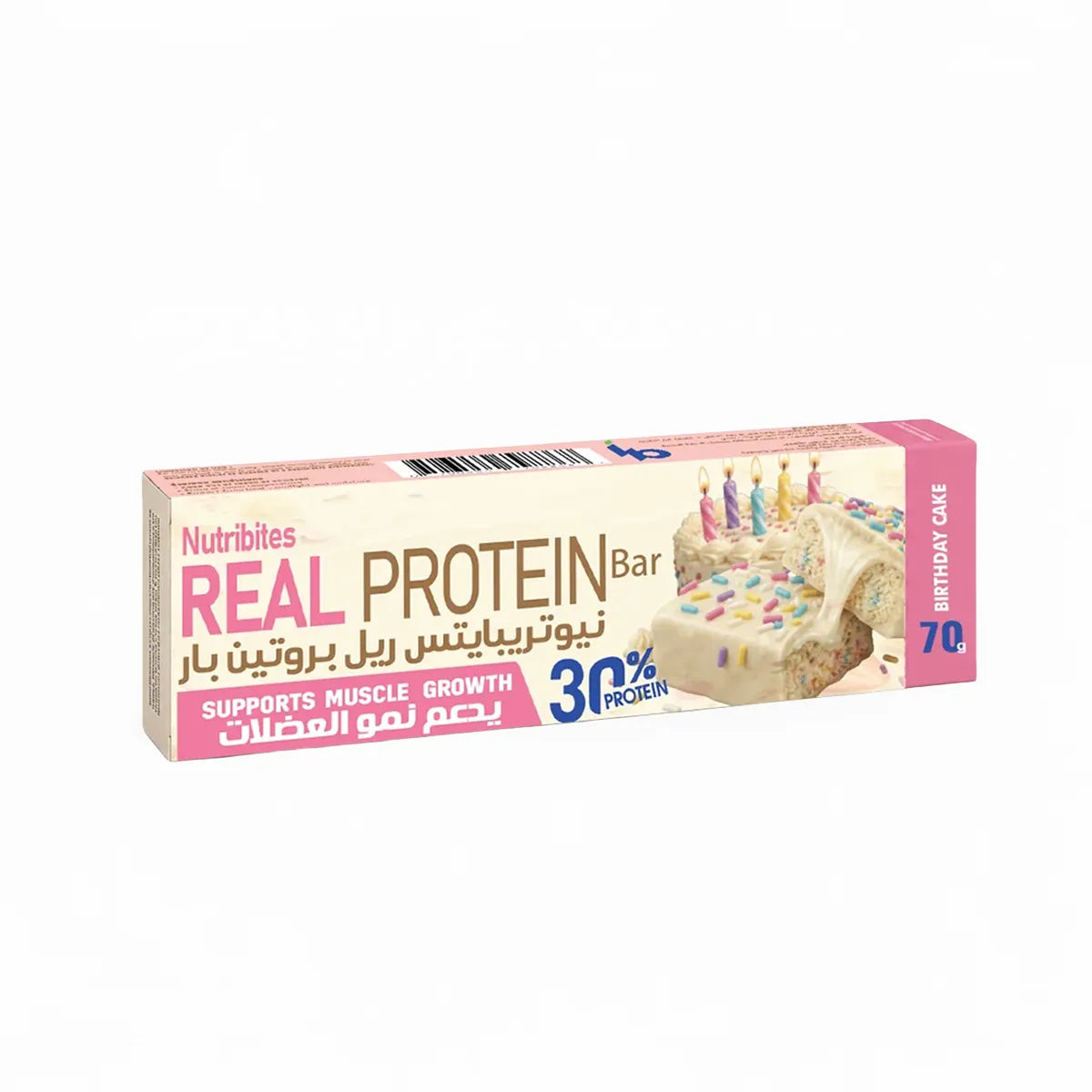 REAL PROTEIN BAR - Birthday Cake