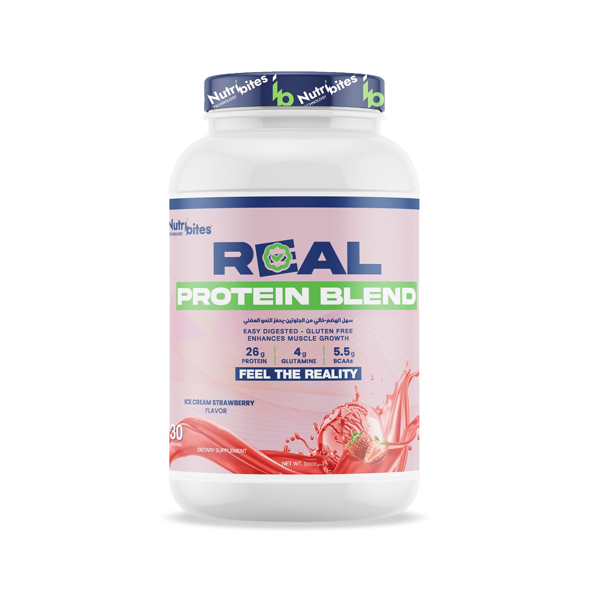 Real Protein Blend - Strawberry Ice Cream