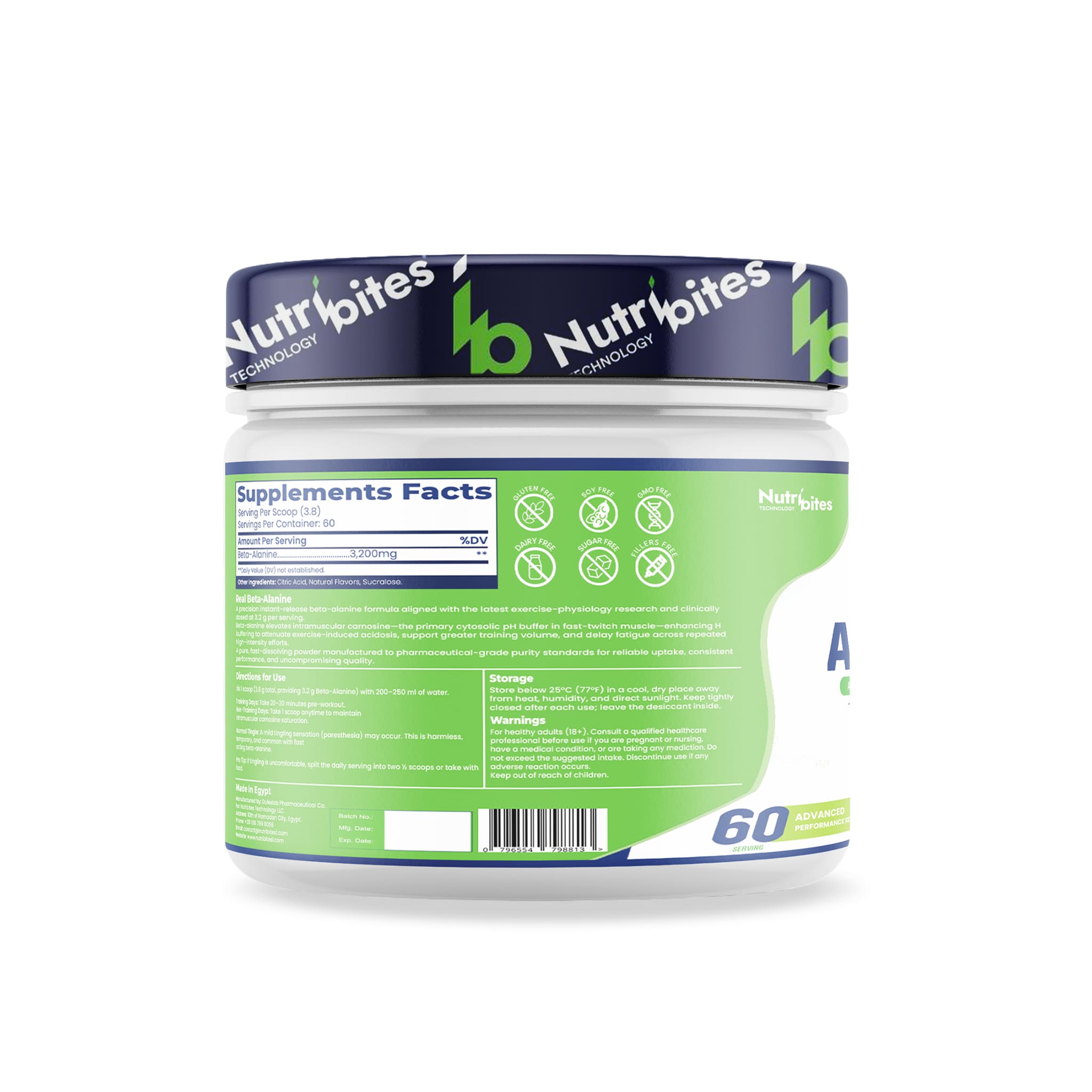 Real Beta-Alanine - Lemon Mint