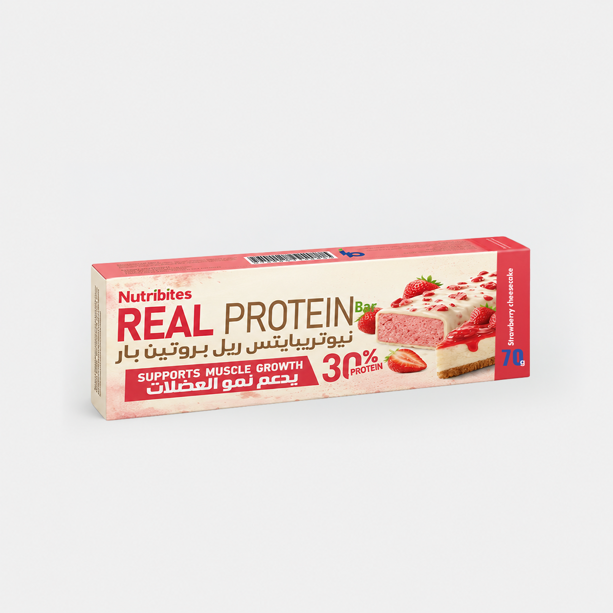 REAL PROTEIN BAR - Strawberry Cheesecake