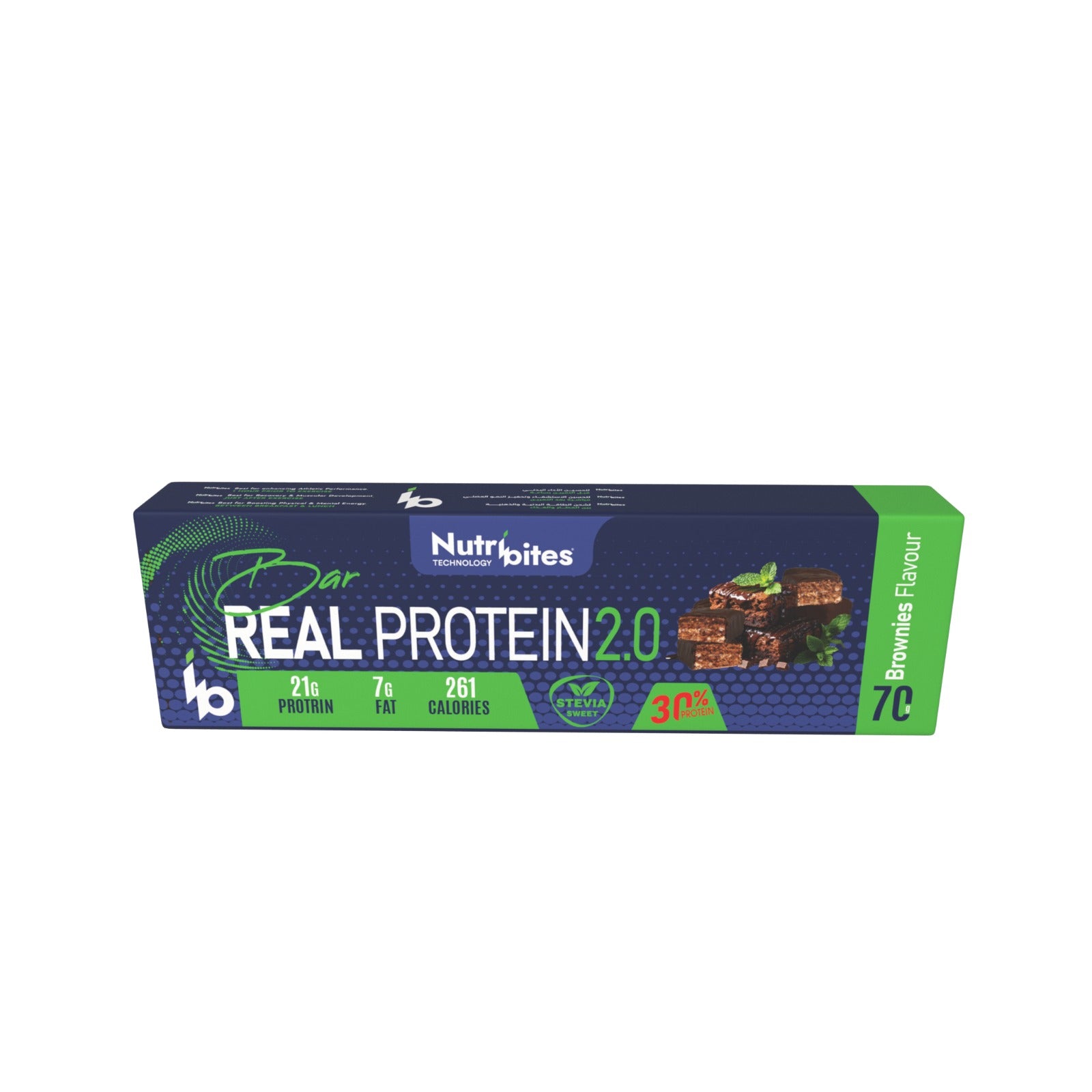 REAL PROTEIN BAR - Brownies