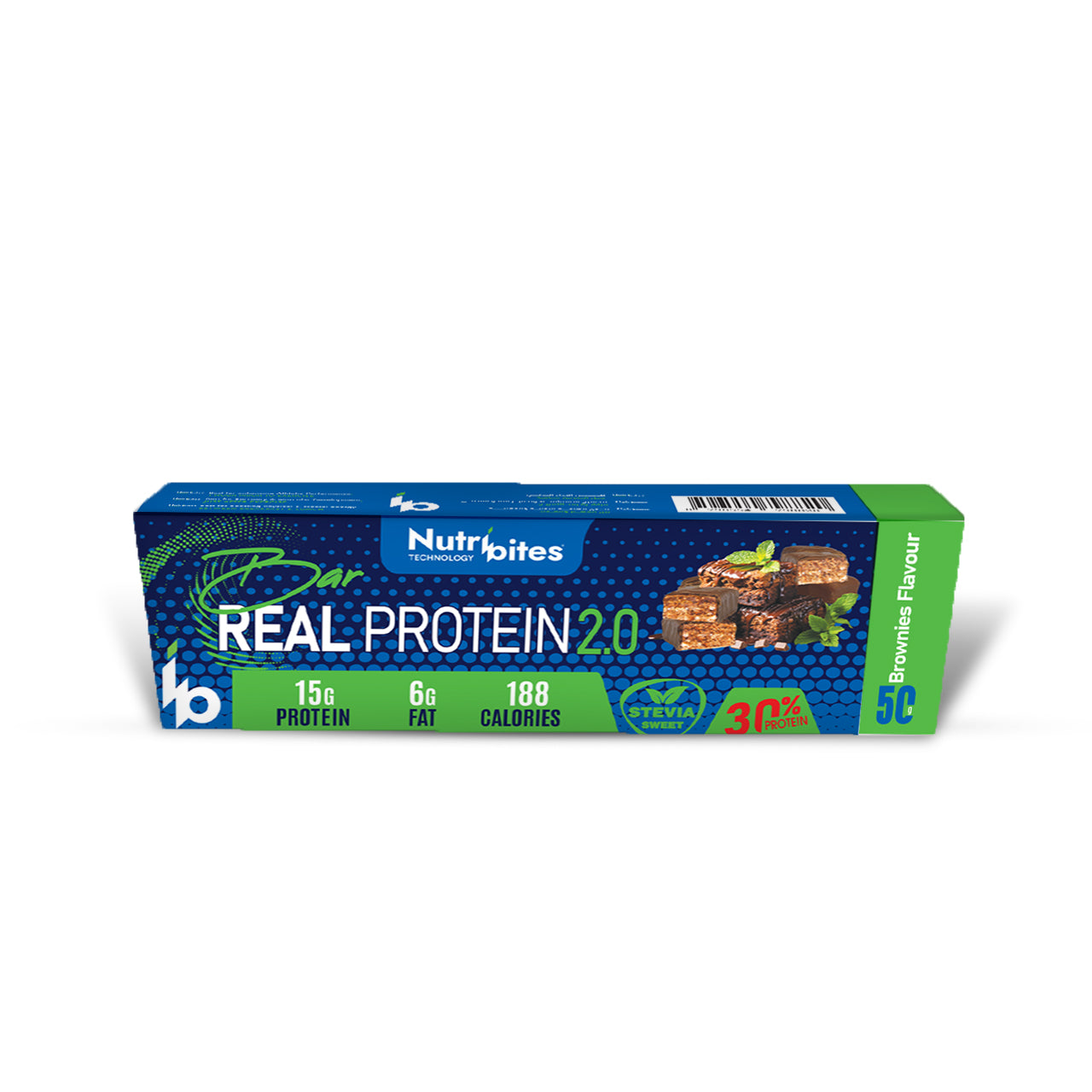 REAL PROTEIN BAR - Brownies